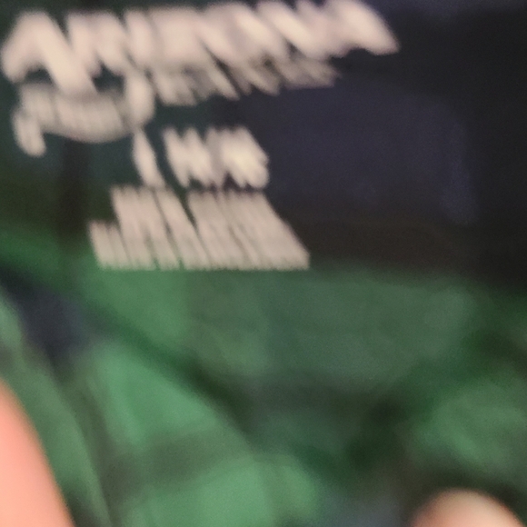 Boys plaid shirt 14-16 great - Picture 3 of 3